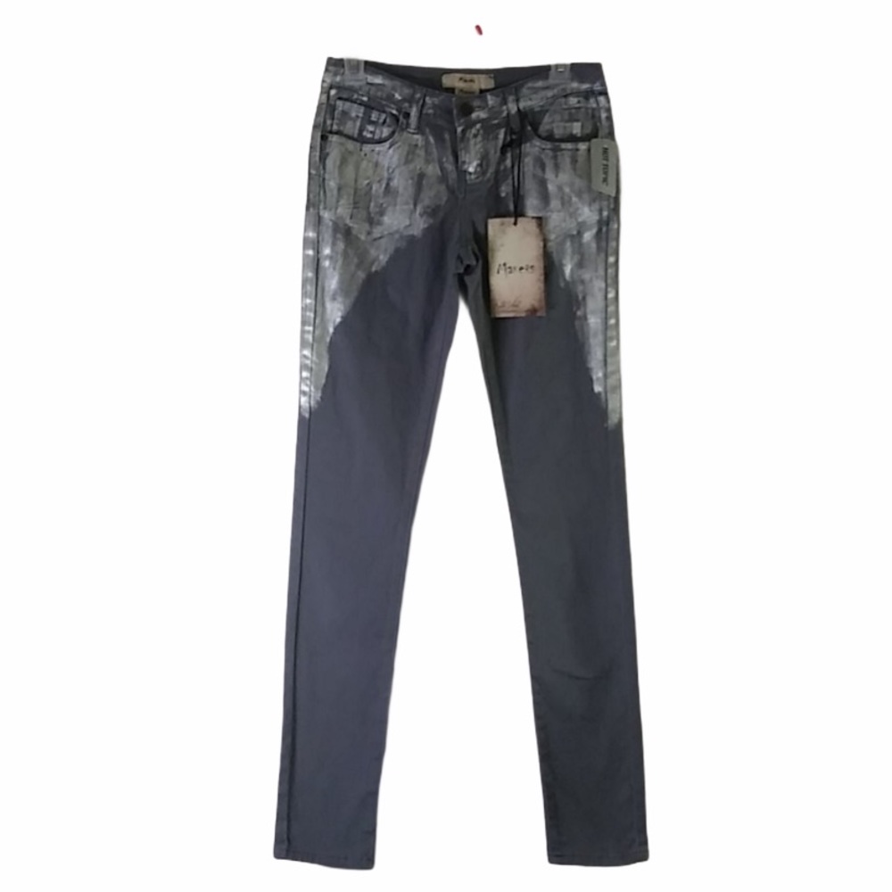 Hot topic Makers Paint Distressed Skinny J…